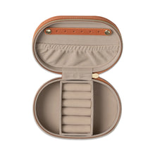 Load image into Gallery viewer, Forsala - Oval Jewellery Case, Terracotta Sun
