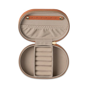 Forsala - Oval Jewellery Case, Terracotta Sun