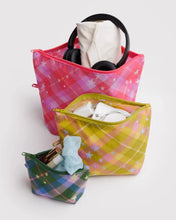 Load image into Gallery viewer, Forsala - BAGGU Go Pouch Set, Star Plaid