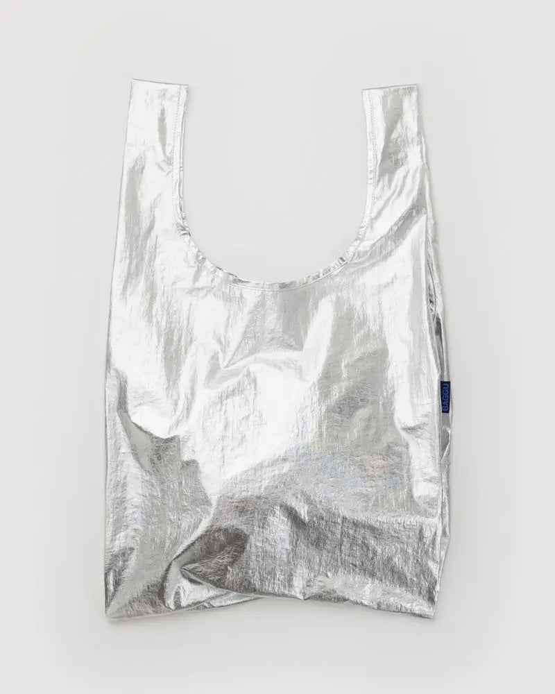 BAGGU Chrome Metallic