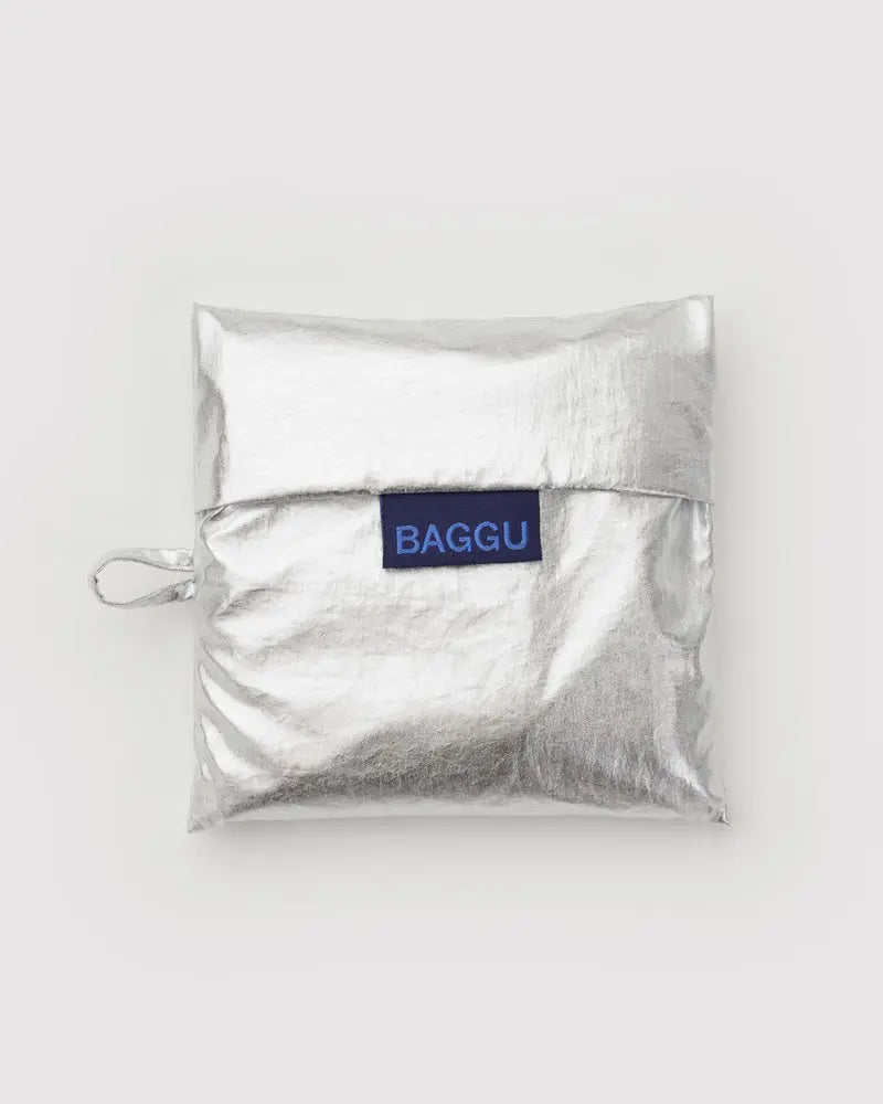 BAGGU Chrome Metallic