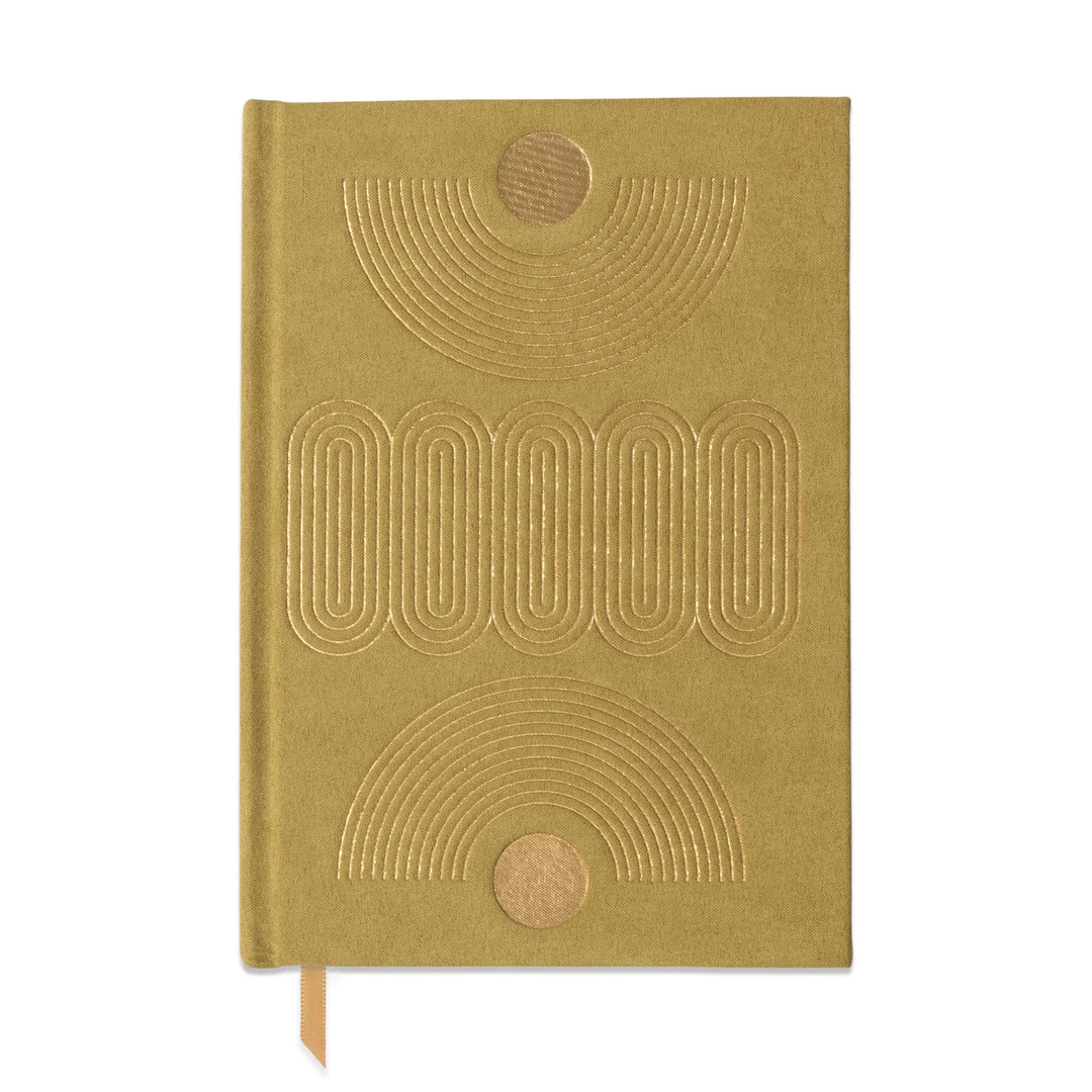 Suedette Hardcover Radiant Journal, Avocado