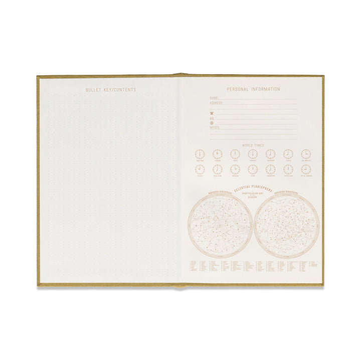 Suedette Hardcover Radiant Journal, Avocado