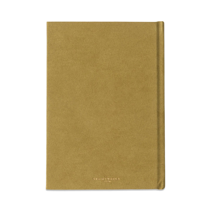 Suedette Hardcover Radiant Journal, Avocado