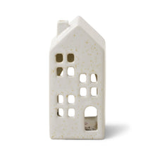 Load image into Gallery viewer, Winter Ceramic Incense Holder - White Townhouse, Teakwood Tobacco