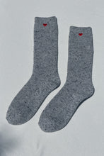 Load image into Gallery viewer, Embroidered Snow Socks, Cookies &amp; Cream