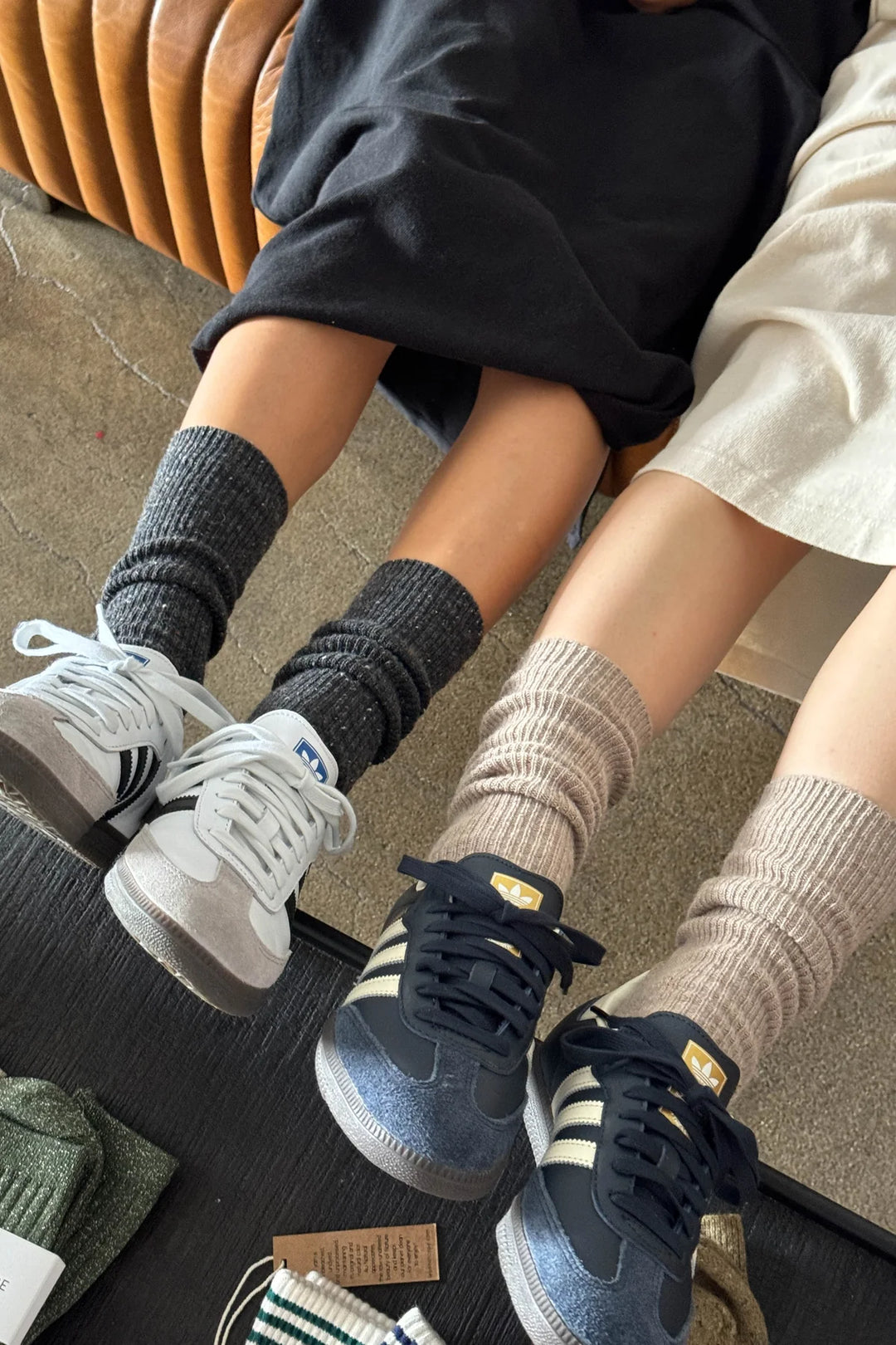 Snow Socks, Tan