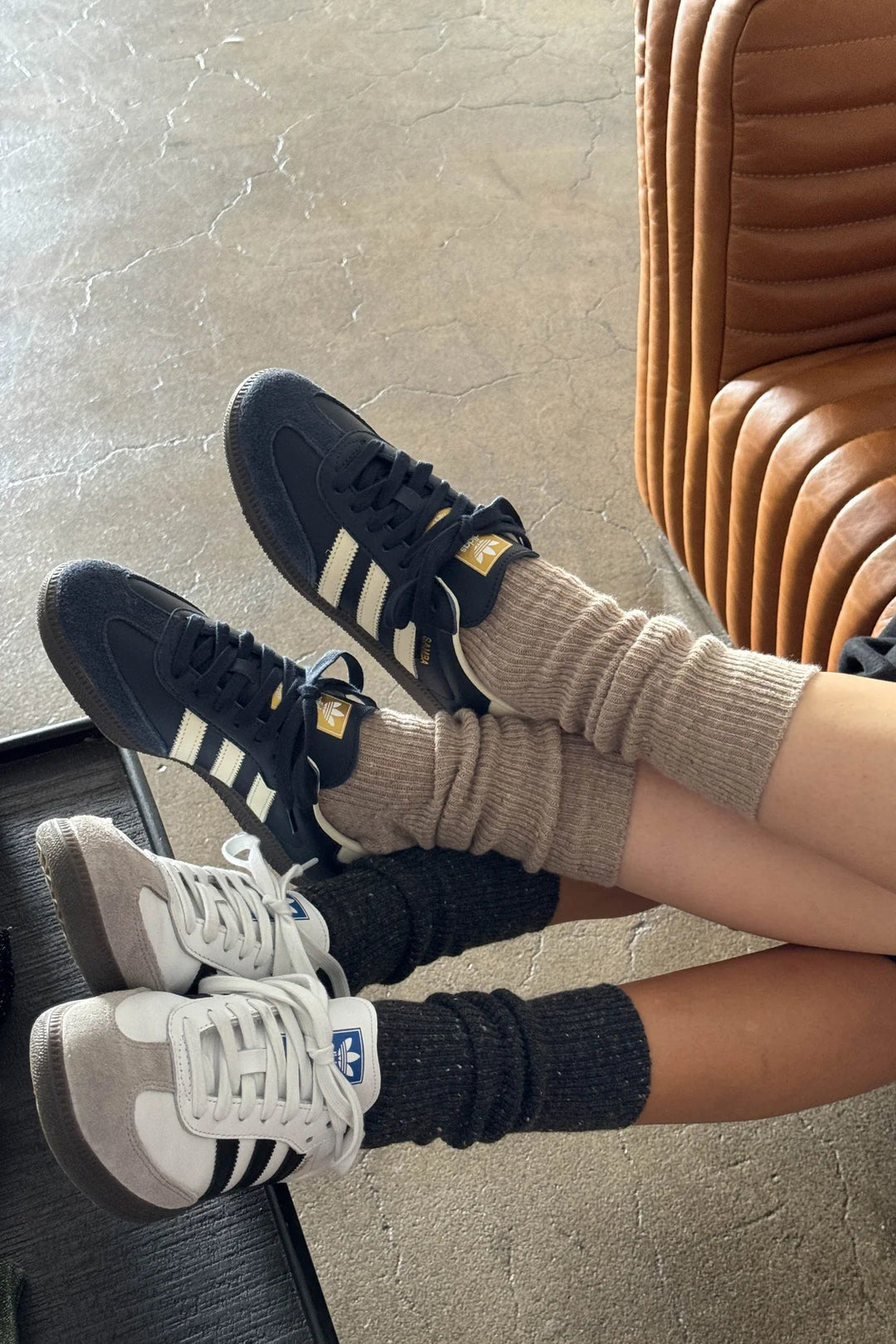 Snow Socks, Tan