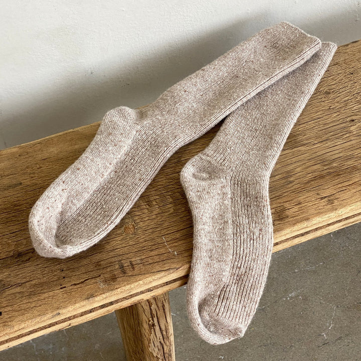 Snow Socks, Tan