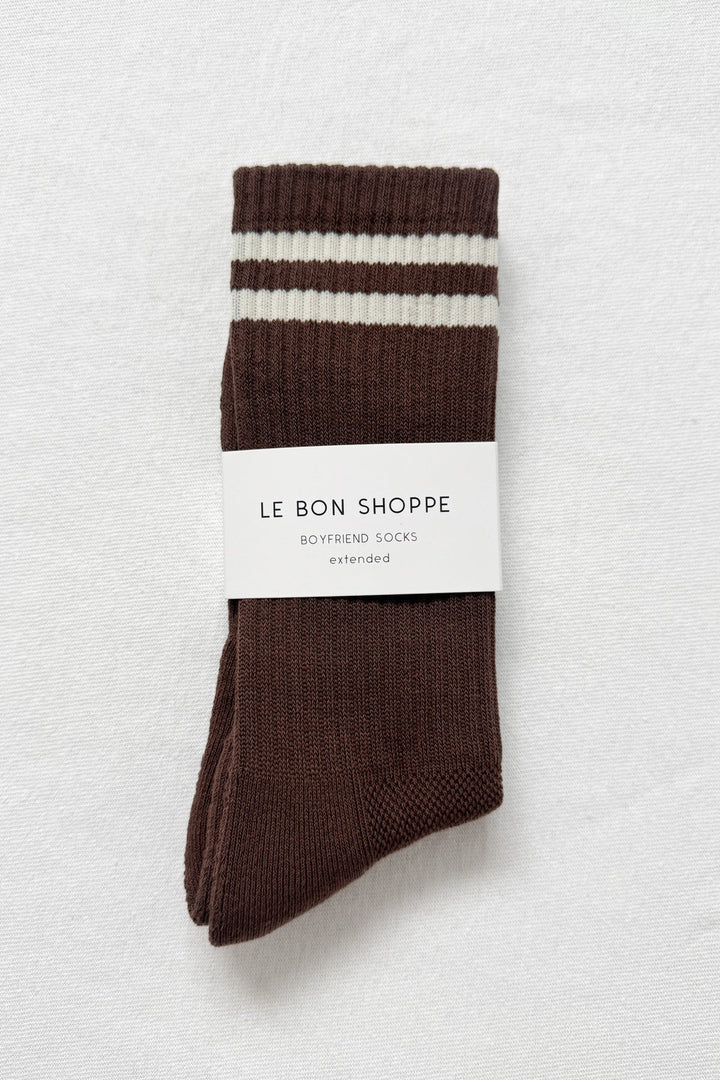 Men’s Boyfriend Socks, Wood