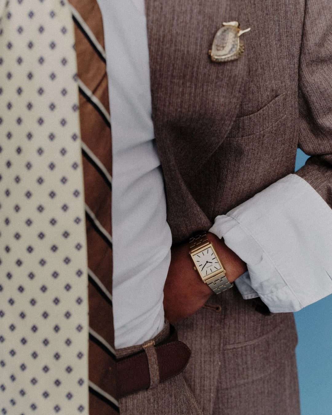 Breda - Virgil Watch, Gold/Champagne