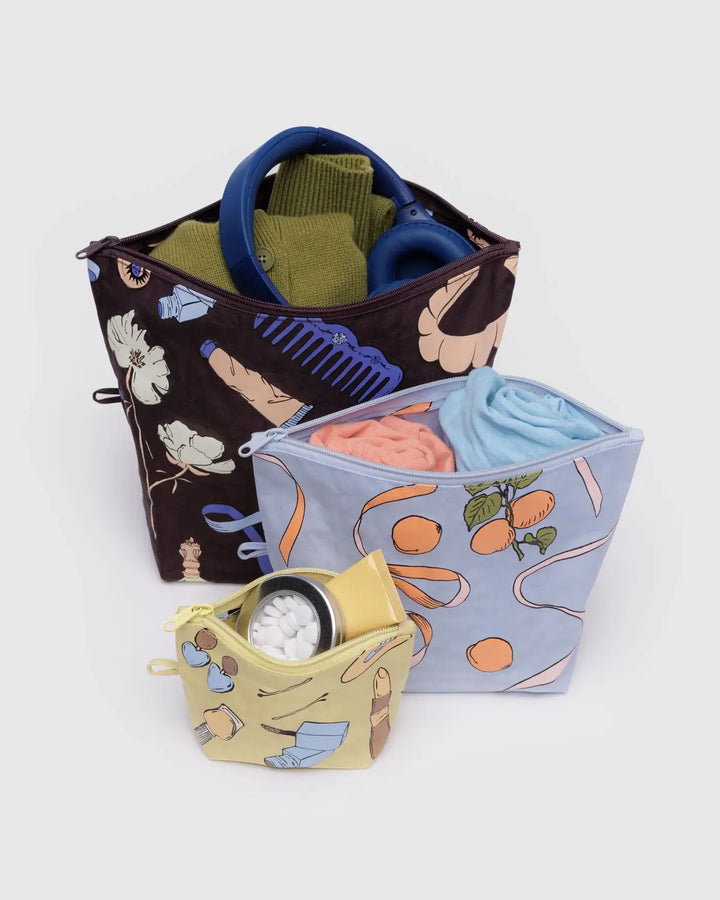 BAGGU Go Pouch Set, Get Ready With Me