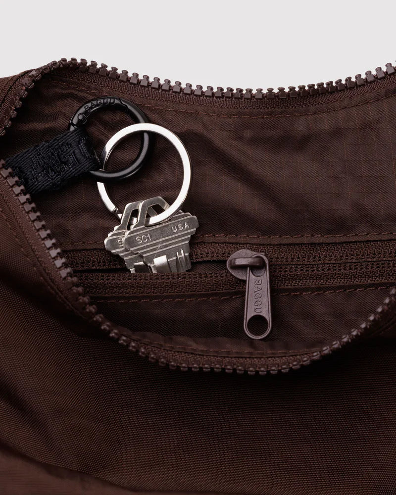 BAGGU Small Crescent Bag, Coffee