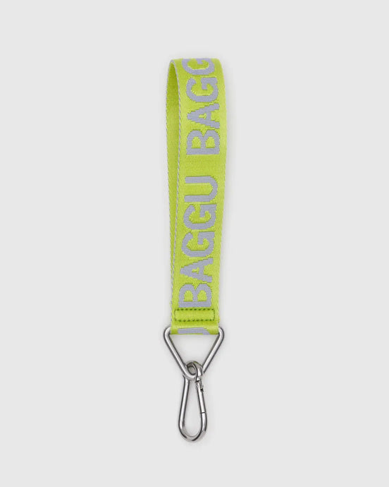 BAGGU Logo Keychain, Citron