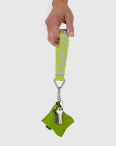 BAGGU Logo Keychain, Citron