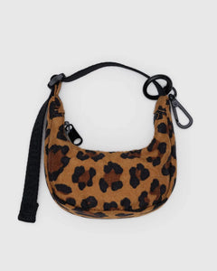 BAGGU Crescent Bag Charm, Leopard