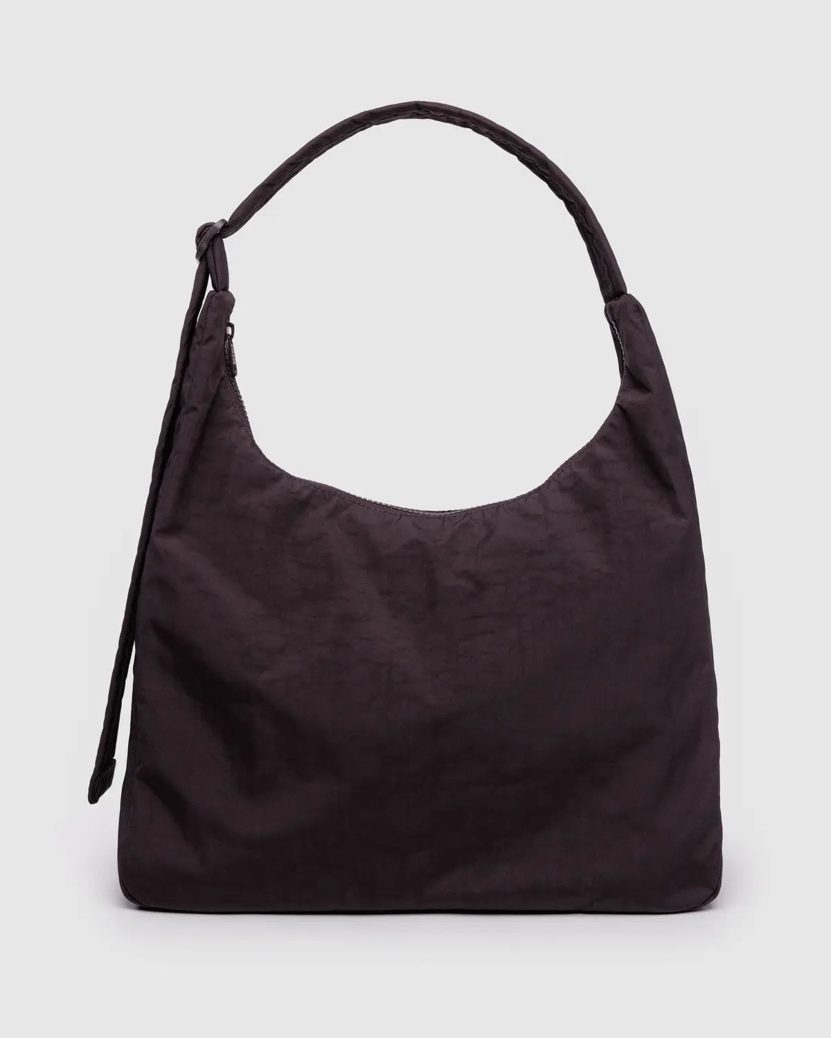 BAGGU Nylon Shoulder Bag, Chocolate Plum