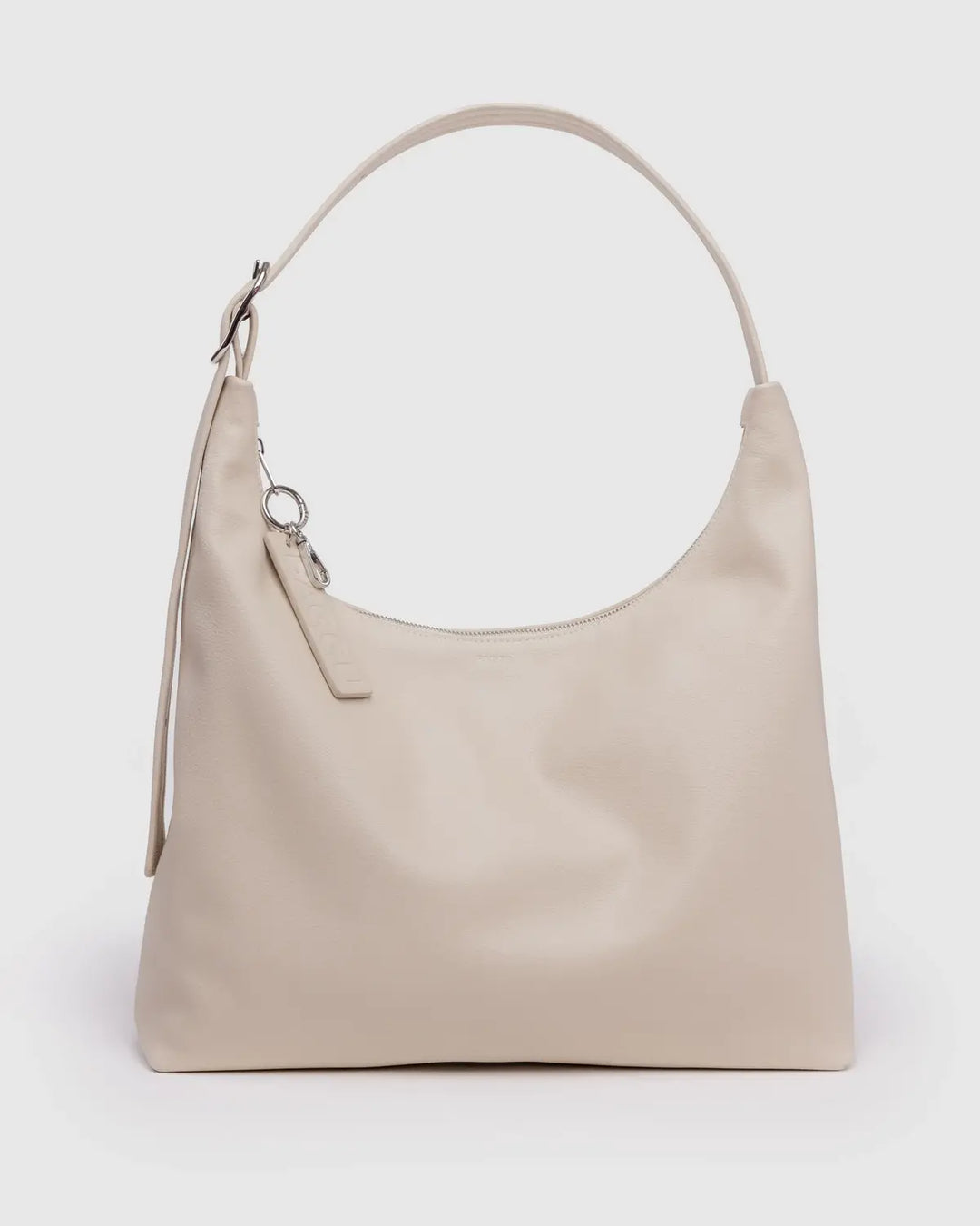 BAGGU Recycled Leather Bag, Stone