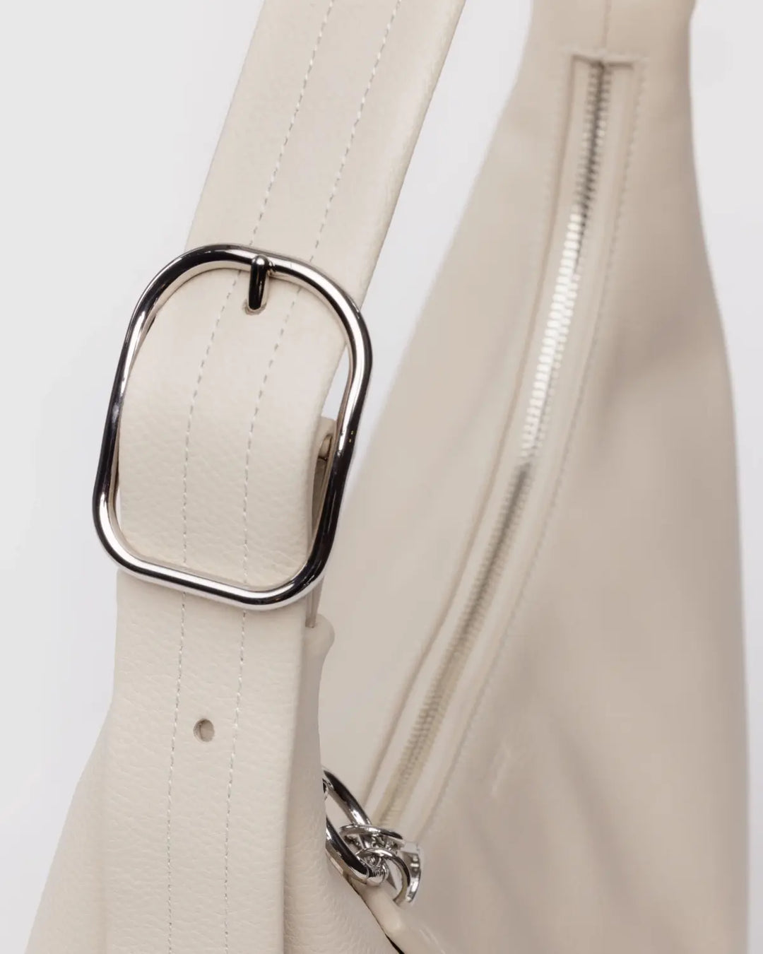 BAGGU Recycled Leather Bag, Stone
