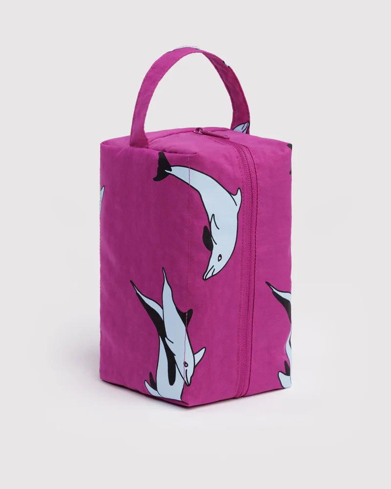 BAGGU Cosmetic Bag, Dolphins
