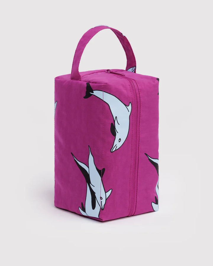 BAGGU Cosmetic Bag, Dolphins