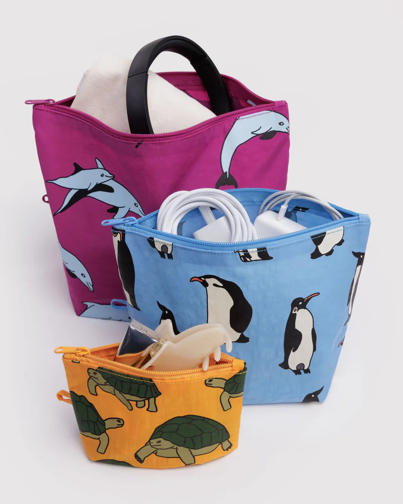 BAGGU Go Pouch Set, Vacation Animals