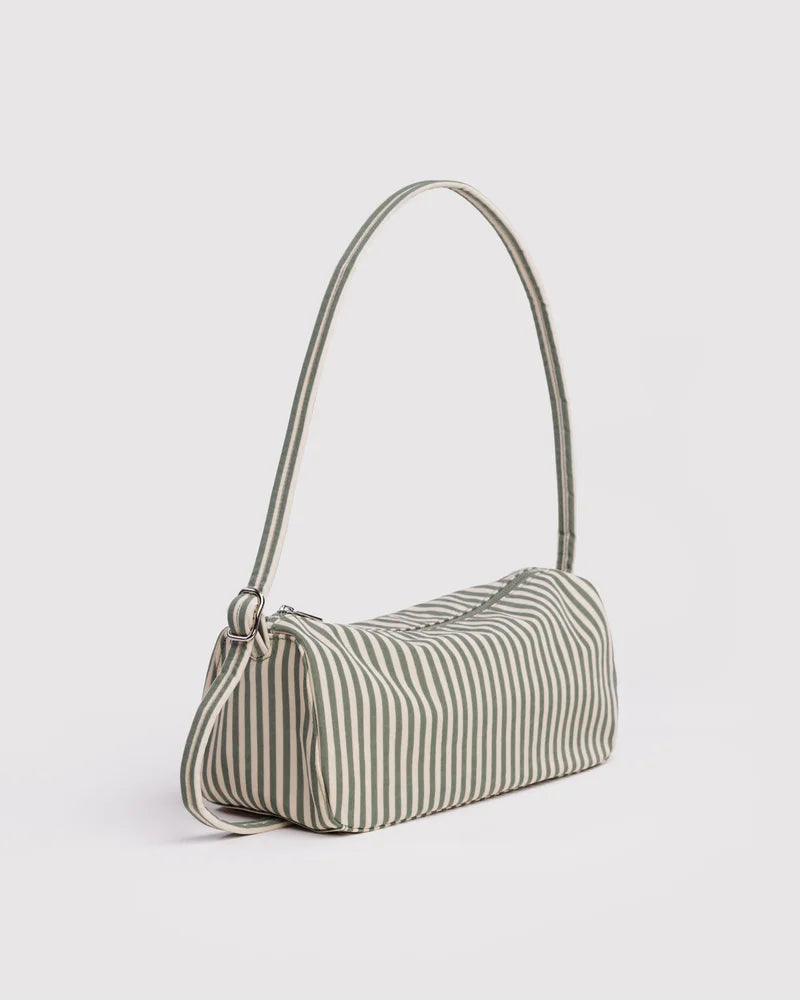 BAGGU Loaf Bag, Sage Stripe