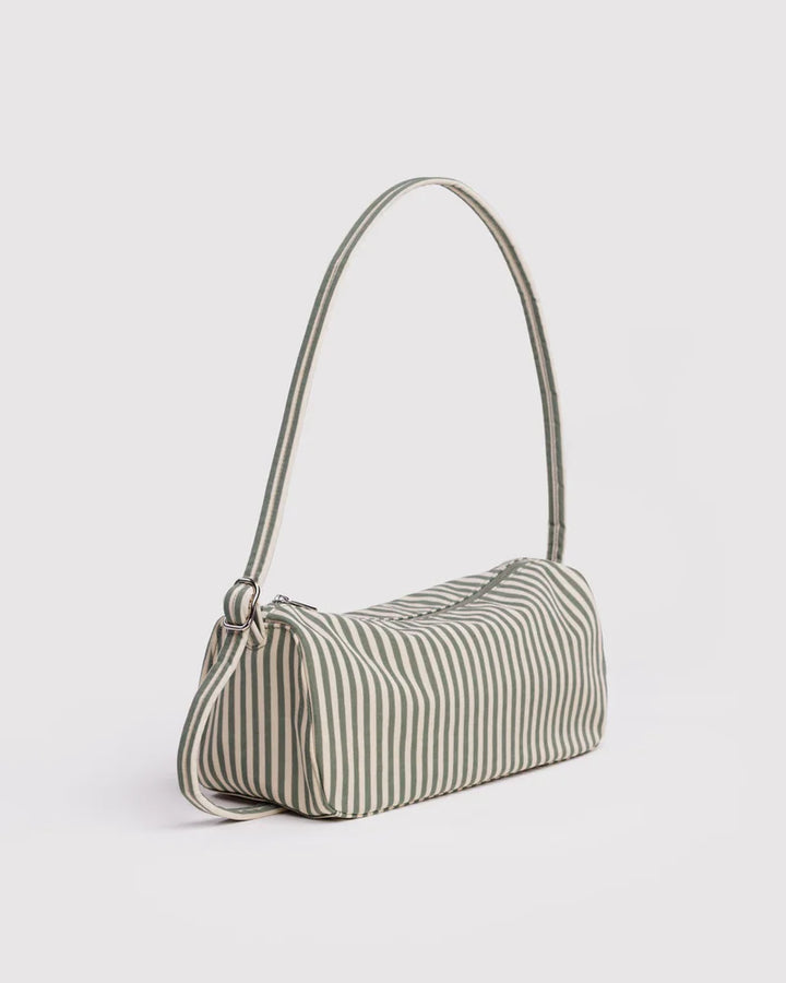 BAGGU Loaf Bag, Sage Stripe
