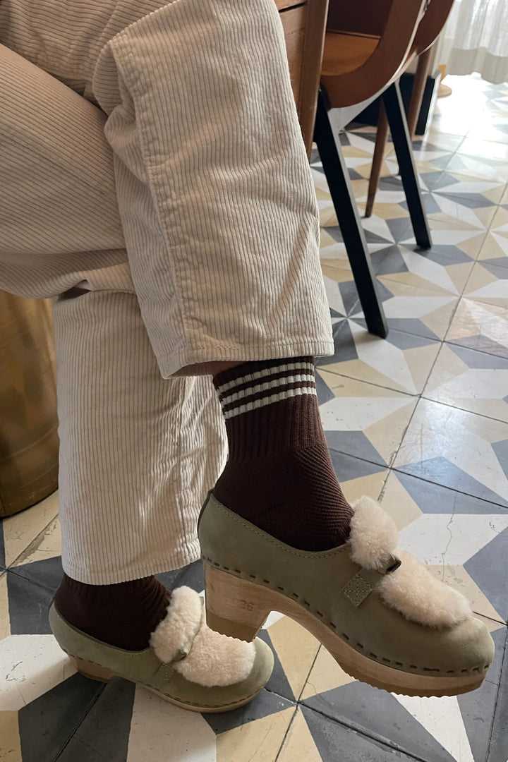 Girlfriend Socks, Mahogany