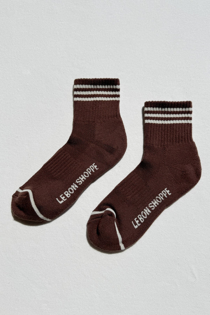 Girlfriend Socks, Mahogany