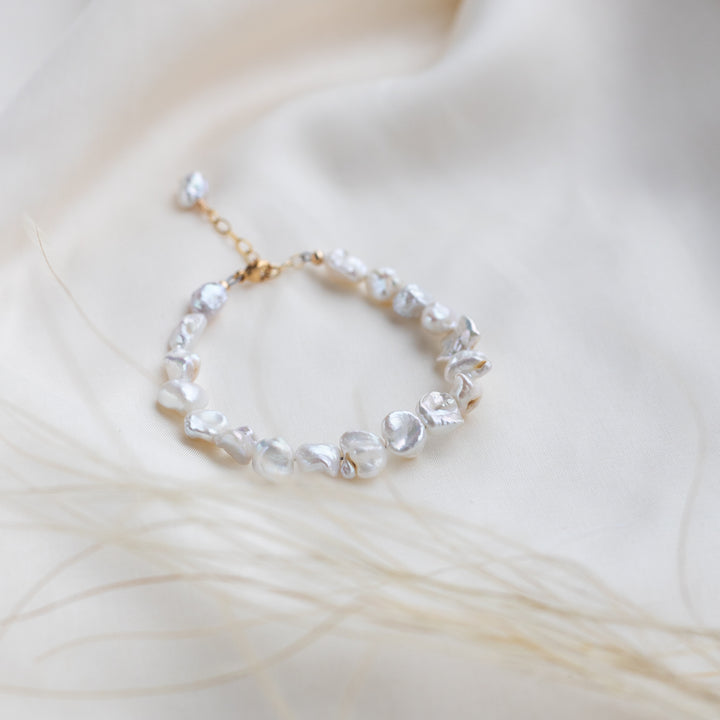 Orchid Pearl armband