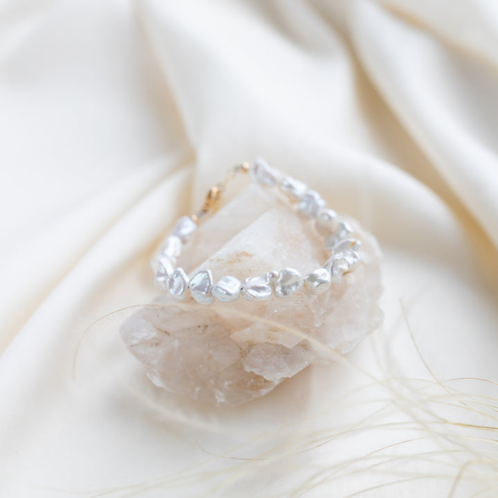 Orchid Pearl armband