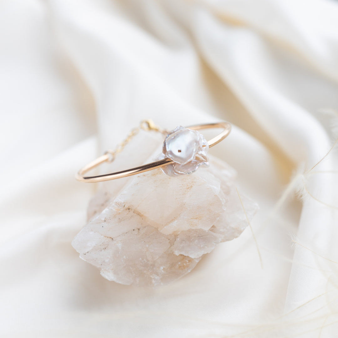 Petal Pearl Cuff