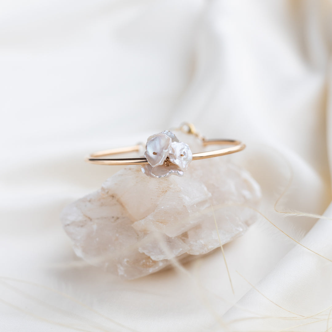 Petal Pearl Cuff