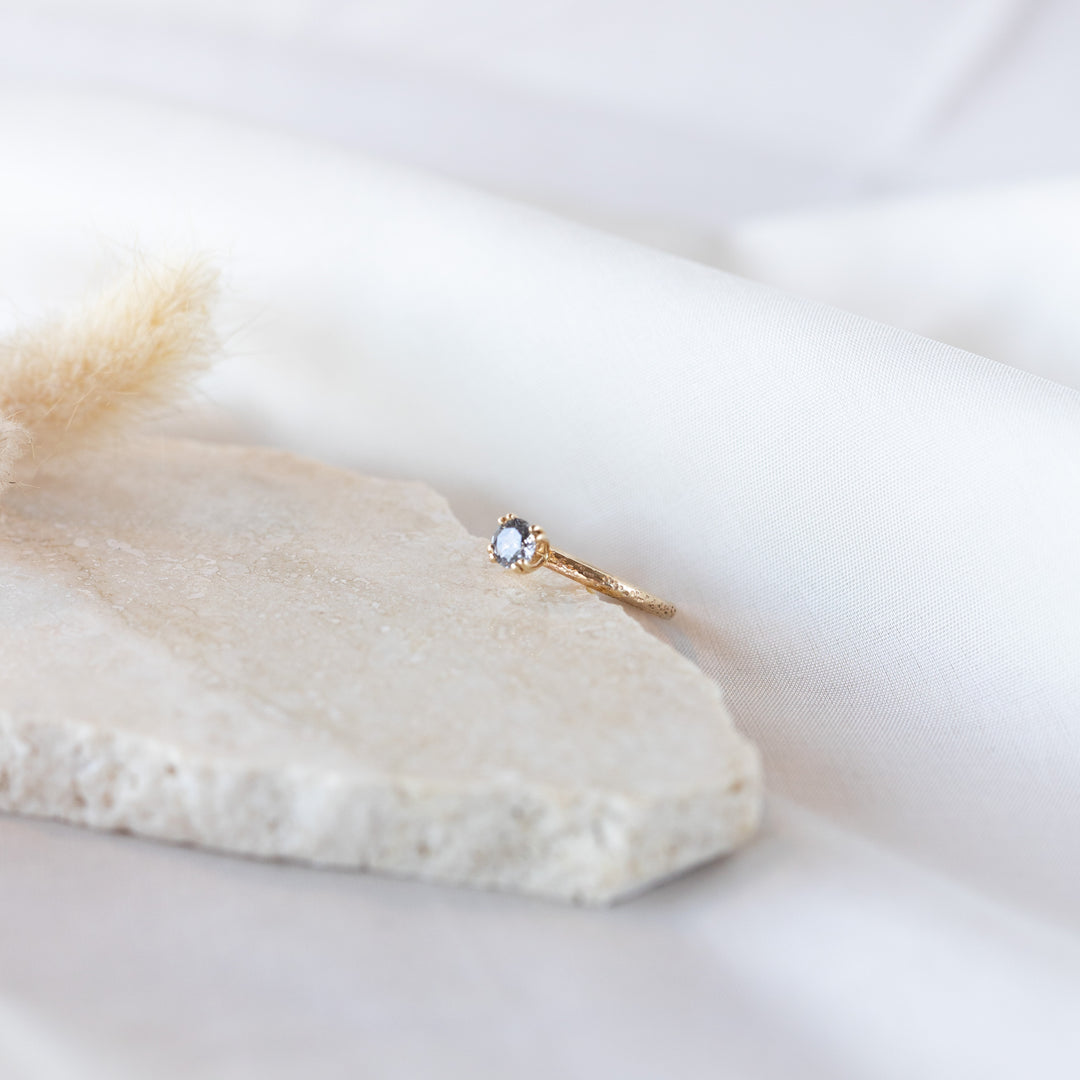 Salt &amp; Pepper Diamond Ring