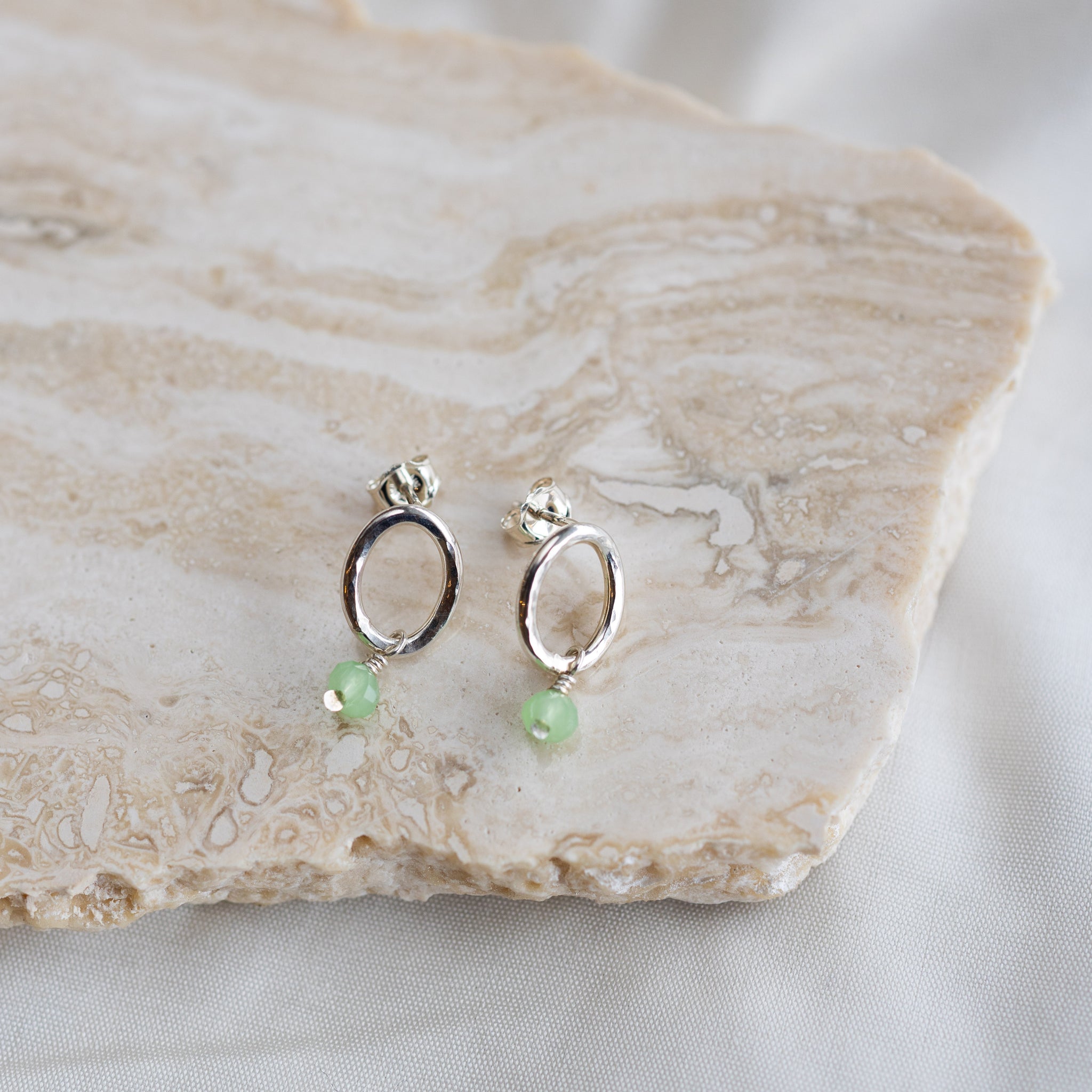 Lime Luna Studs – mjöll