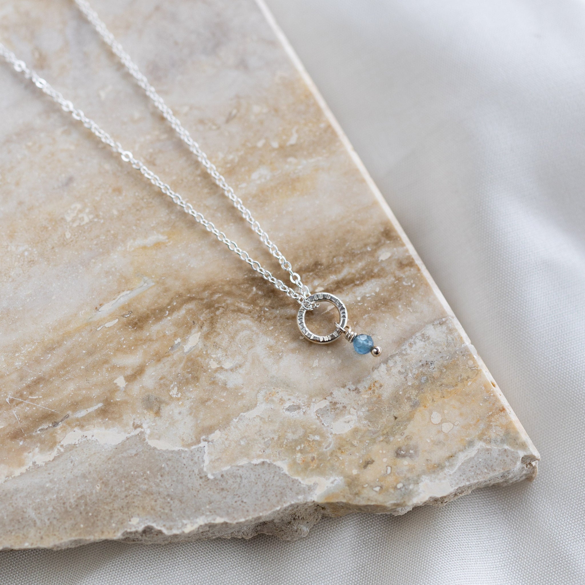 Petite Aquamarine Necklace – mjöll