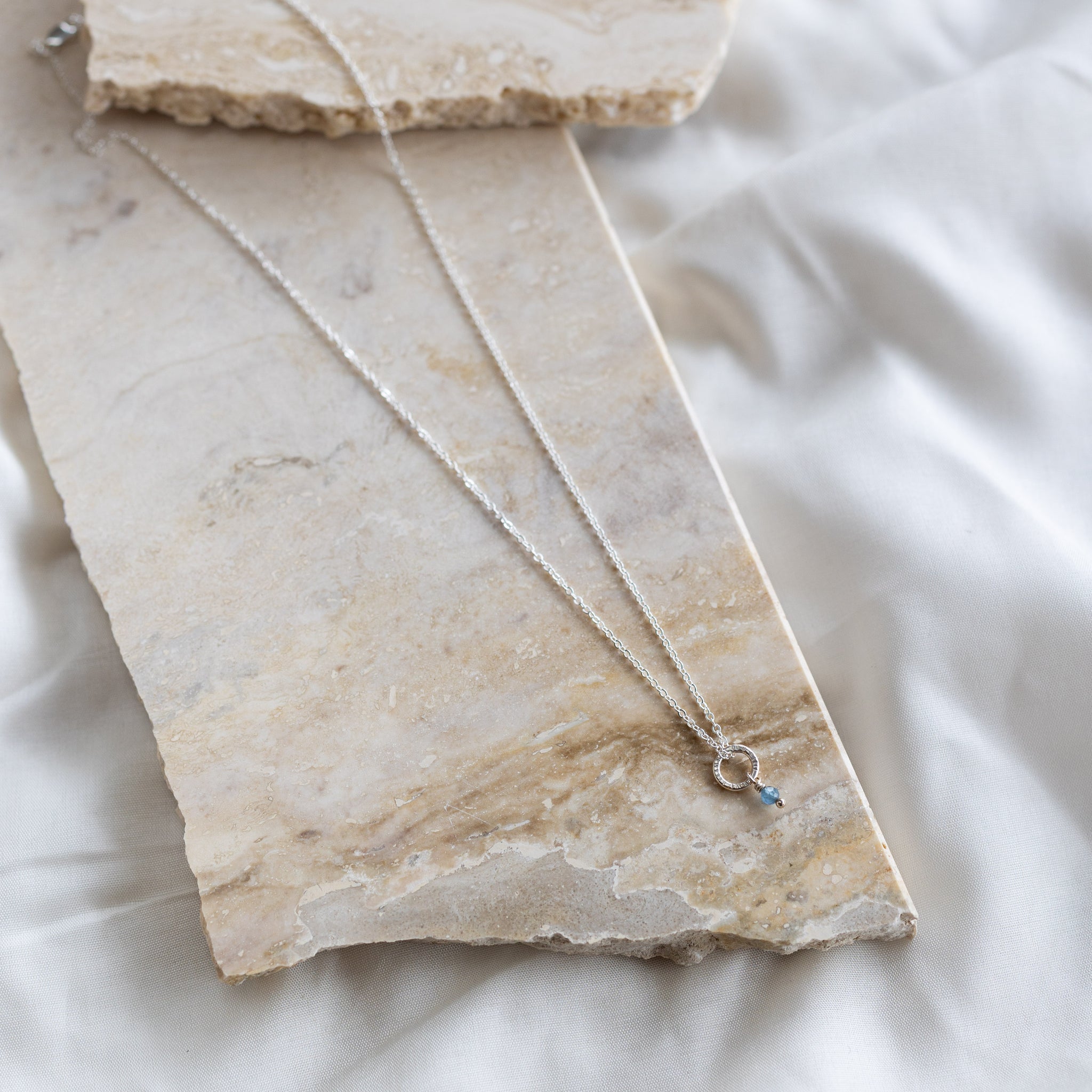 Petite Aquamarine Necklace – mjöll