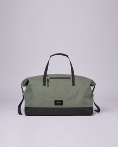 Sandqvist Milton Weekend Bag, Multi Clover Green