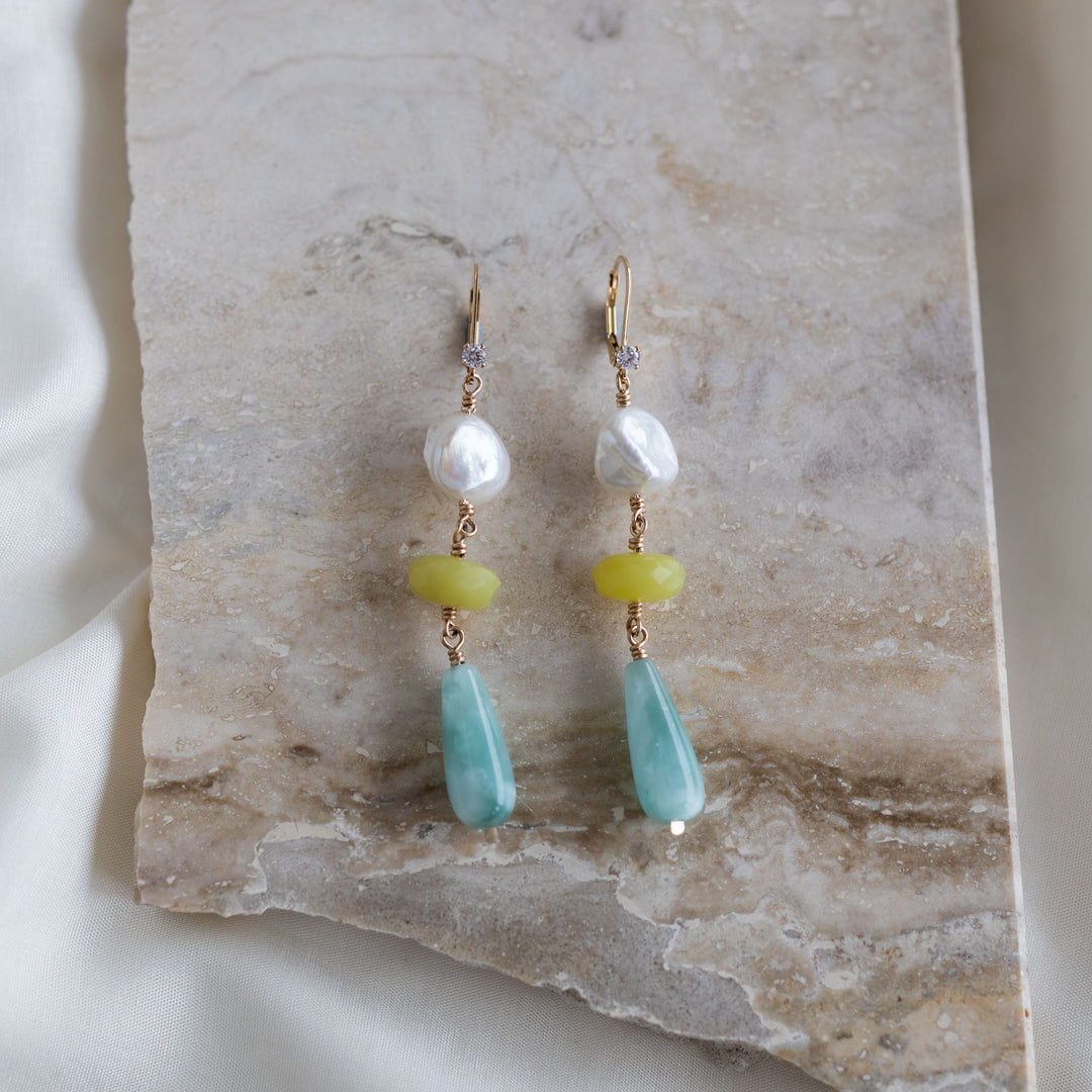 Seafoam Statement eyrnalokkar