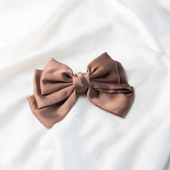 Big Silk Hair Bow