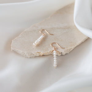 Silk Pearl Earrings