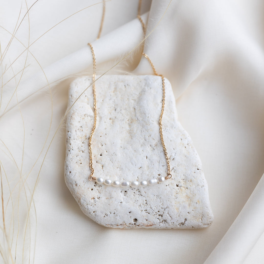 Stacked Pearl Necklace