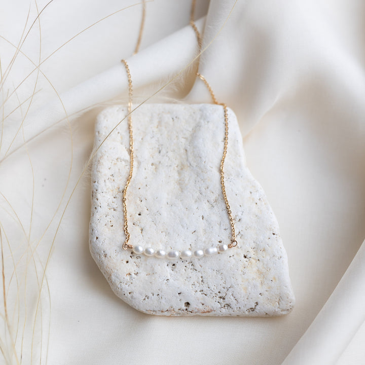 Stacked Pearl Necklace