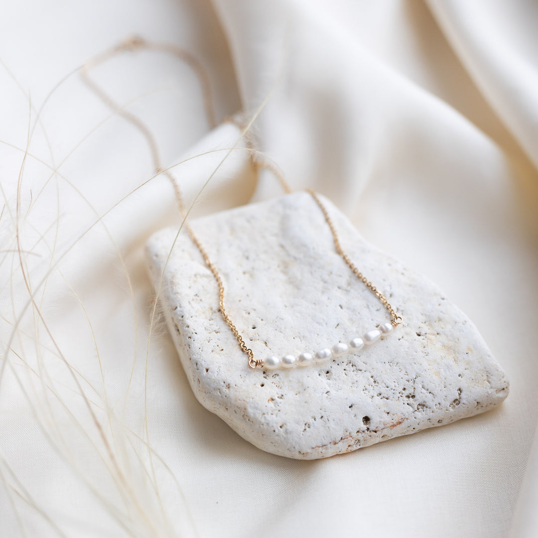 Stacked Pearl Necklace