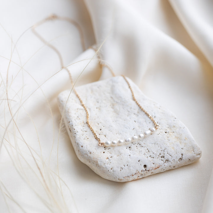 Stacked Pearl Necklace