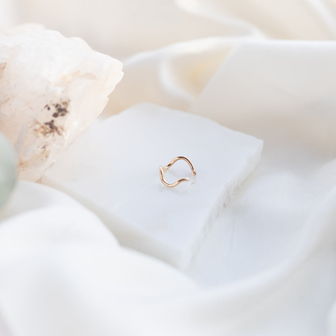 Wave Ear Cuff