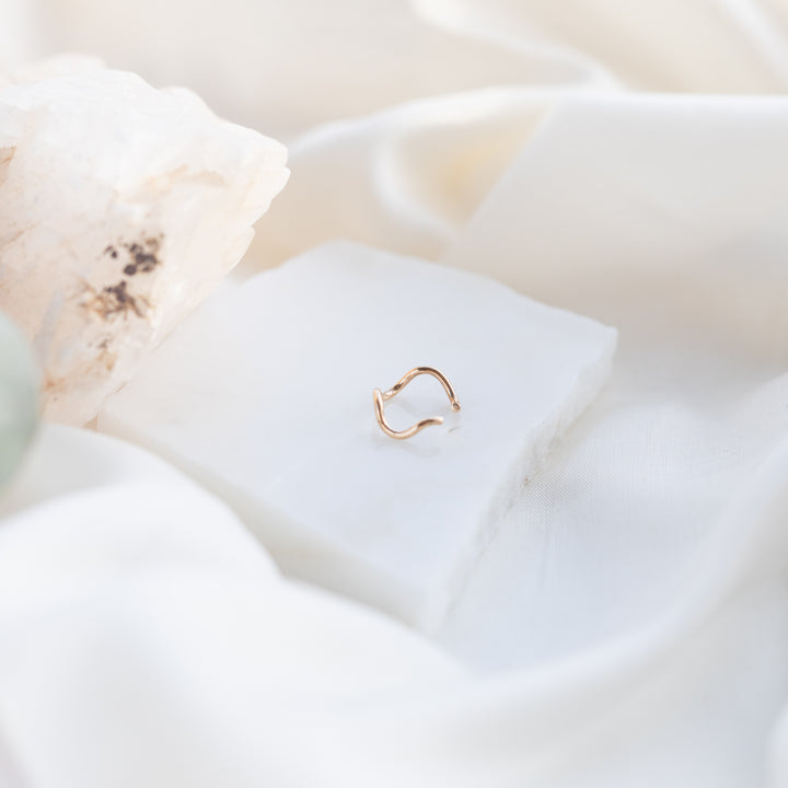 Wave Ear Cuff