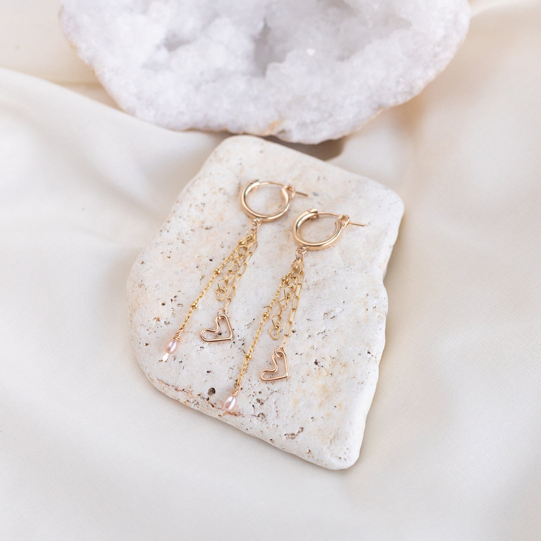 XO Tassel Earrings