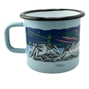 Moomin in Iceland - Adventure, Enamel Mug 3,7dl